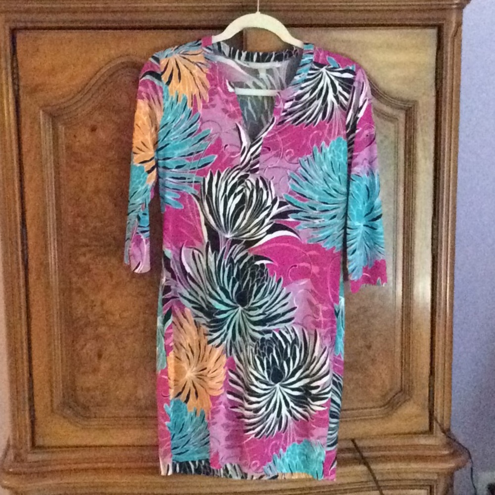 Banana republic floral print dress